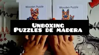 Wooden Puzzles 🧩| #unboxing #temu #rompecabezas #puzzle 