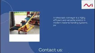 Telescopic Conveyer by Avi International Packaging Company #packagingindustry #telescopic #machine