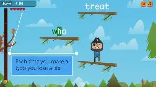 New Typing Game: Keyboard Jump