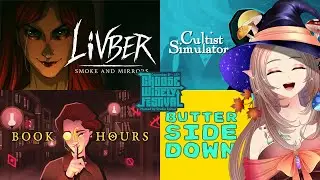 4 INDIE GAMES IN 4 HOURS | Choose Wisely Festival, Day 1 🍄✨