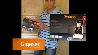 Gigaset SL910  Touchscreen Phone.Schnurloses Design-Telefon Full-Touch