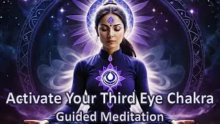 Awaken Your Third Eye Chakra | Unlock Psychic Potential & Inner Wisdom (Guided Meditation)