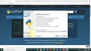 Installing Python