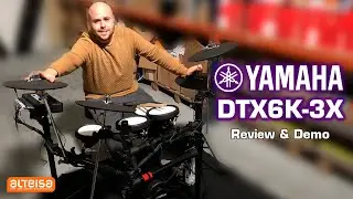 Yamaha DTX6K-3X: Review y prueba de sonido — Alteisa Sonido