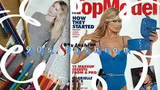 90s Top Model magazine. July 1995 issue. Claudia Schiffer.