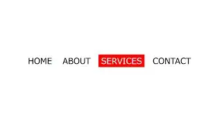 Cool Menu Hover Effects | HTML | CSS