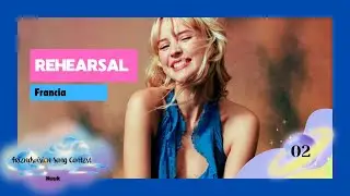 Individual Rehearsals | FRANCIA First Look | Angel&eacute; - Taxi | Friendsvision Song Contest