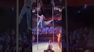Pole Dancing #shorts #ytshorts #youtubeshorts #acrobat #tricks #poledance #male