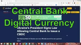 Ukraine gets a Central Bank Digital Currency ( CBDC ) Its not a blockhain
