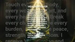 Healing & Deliverance Prayer | Freedom, Restoration & Peace #christianshorts #prayer