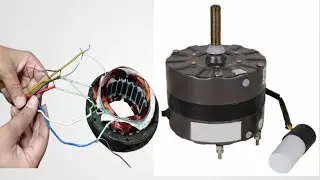 Cooler fan kit rewinding aluminium data || stan motar winding #youtubevideos #video 