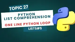 List Comprehension in Python | Write Clean & Fast Loops | Python Tutorial #27
