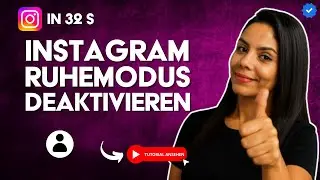 Wie den RUHEMODUS auf INSTAGRAM Entfernen in 32 S