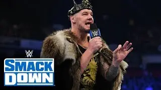 Король Корбин бросает вызов Роману Рейнсу в королевской речи: SmackDown, 8 ноября 2019 г.