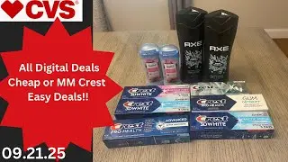 CVS All Digital Weekly Deals - 21 сентября - МНОЖЕСТВО предложений Crest - Выгодные предложения #...
