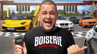 Ma nouvelle Lambo VS mon parc BMW !