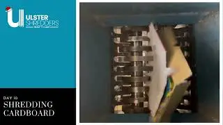 Day 10 of 12 Days of Shredding - Shredding Cardboard | U-7