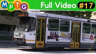 Melbourne's Metro Trains and Trams (Full video #17)