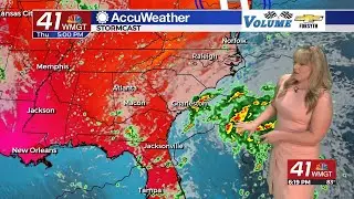 Dry weather continues Wednesday in Middle Georgia
