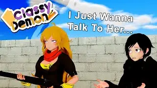 [MMD RWBY x Family Guy]  I Just Want To Talk To Her || Whiterose vs Overprotective Yang