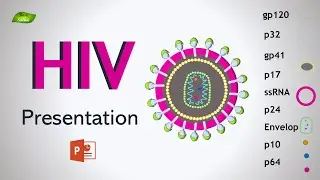 HIV Structure & Function Presentation | Detailed PPT Lecture on HIV Proteins & Enzymes