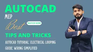 AutoCAD Tutorial: Electrical Looping Guide: Wiring Simplified  | CAD Coach Aman | Electrical Looping