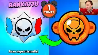 Pelasin TUNNIN Brawl Stars Rankattua! (PALKINNOT?)