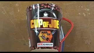 Cup of Joe fountain by Mad Ox Fireworks