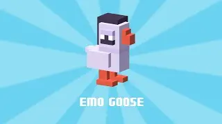 📘 Crossy Road Castle Sticker Book — Unlocking The Emo Goose From The Unihorse Castle