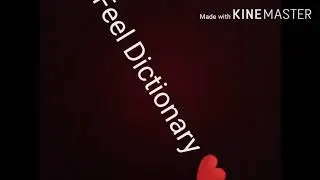 ROHIT PRASANT | FEEL DICTIONARY | PART 1