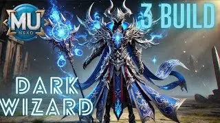 3 BUILD para Dark Wizard  Mu Online  / season 6 SIN RESET #muonlinepc