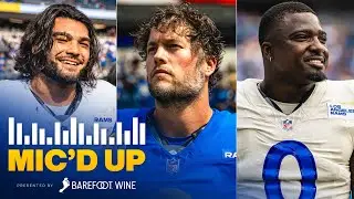 Puka Nacua, Matthew Stafford, Byron Young & More Rams Players' Best Mic'd Up Moments So Far
