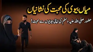 Miyan Biwi Ki Sachi Muhabbat Ki Nishaniyan | Nabi ﷺ Ka Pyar | Islamic Motivational Quotes 