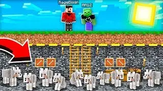 I BURIED My BEST FRIEND'S Dogs in Minecraft PRANK!