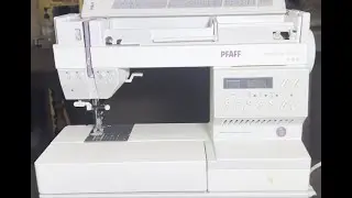 Pfaff Creative 1467 Basic Tutorial - Video 1