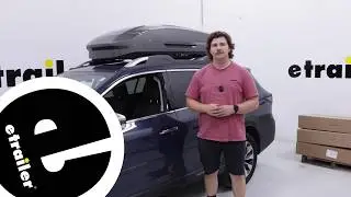 etrailer | Mount: Thule Motion 3 Rooftop Cargo Box on a 2023 Subaru Outback Wagon