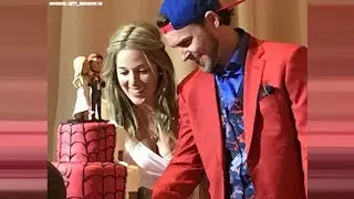 Astros Josh Reddick has Spider-Man/Ric Flair themed wedding