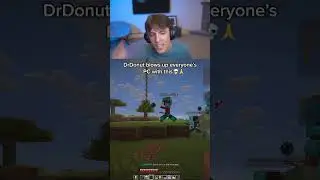 DrDonut makes the biggest sand trap on DonutSMP