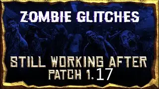 BEST *SOLO* WORKING GLITCHES - After Patch 1.17!! - BO4 ZOMBIE GLITCHES!!!!!