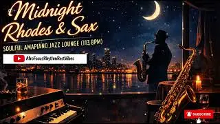 Smooth Sax & Piano | Soulful Amapiano Jazz Lounge for Late Nights #AmapianoJazz