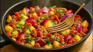 Dieses amerikanische Hackfleischgericht ist ein absoluter Hit! Das einfachste Abendessen &uuml;berhaupt!