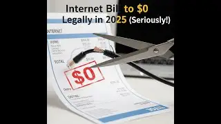 How to Cut Your Internet Bill to $0 Legally in 2025