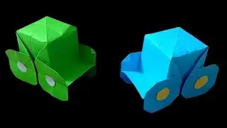 Cara Membuat Origami Mobil