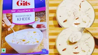Kheer Recipe | Gits Basmati Rice Kheer | Kheer Banane Ka Tarika | Instant Kheer | Gits Recipe