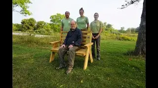 Wood Rescue with SEEDS Wood Fellow, Chad Womack, Trailer