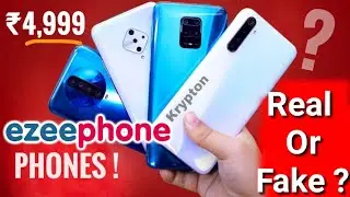 ₹4,999 Krypton Smartphone ?? | EzeePhones Review - Indian Escobar😉 | Krypton X2 Pro