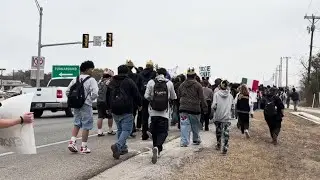 San Antonio students protest against federal law enforcement: Demand safe, humane future