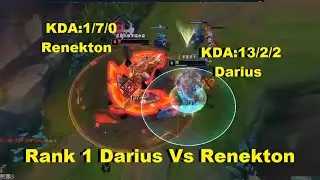 Rank 1 Darius Vs Renekton