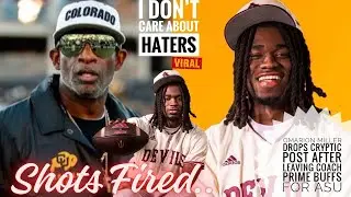 Omarion Miller DROPS CRYPTIC Post After Leaving COACH PRIME Buffs For ASU Here It Is 🤯