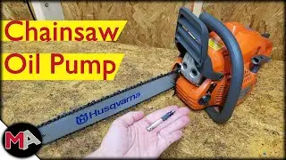 Replacing a Chainsaw Oil Pump